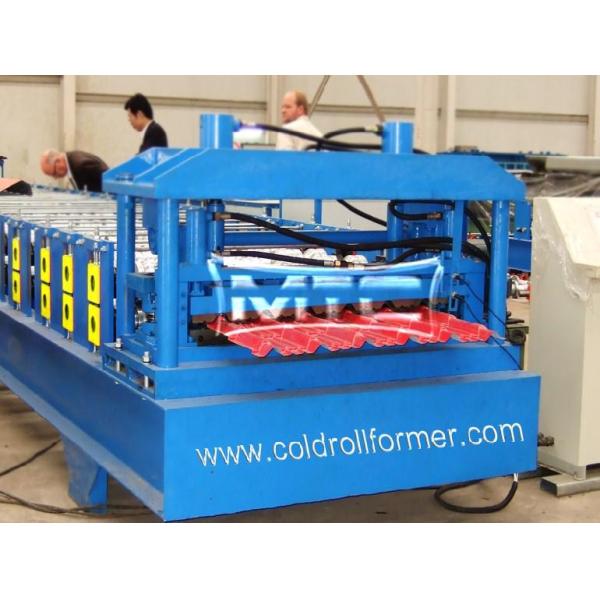 China Glazed Tile Roll Forming Machine Shanghai MTC factory