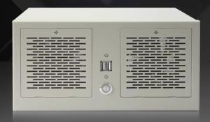 China 3U Small Industrial Wall Mount Touch Screen Computer Support Full Height PCI-E Slot factory