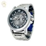 Waterproof and Luminous Stainless Steel Strap Watch for Businessmen and Women