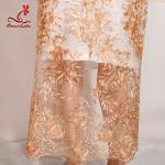 Colorful Modern custom Embroidered Net Lace For Garment