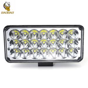 China 21 LED 12V 80V 8 inch Headlight LED Work Light For Motorcycle Car factory