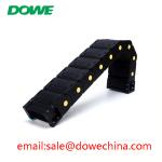 H45x75 Enclosed Towline Yellow Strength Engraving Machine Traction Tow Chain