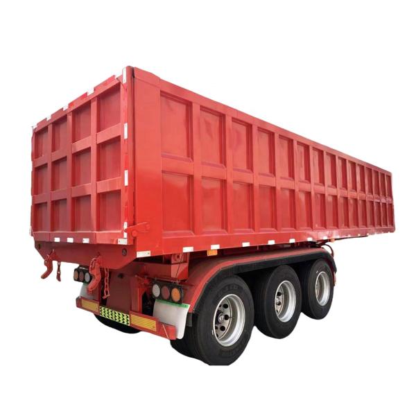 3 Axle 13T12 Tires Complete HYVA Hydraulic Lifting Cylinder Lifting System Dump