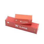 Model Railway HO Scale 1:87 train SHIPPING container for railroad landscape