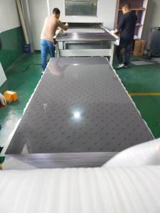 China E0 MR Decorated Kitchen PET Laminated MDF Panels Anti Scratch factory