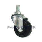 Height 70mm Light Duty Casters M10 Threaded Stem Casters For Furniture