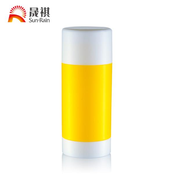 China Plastic PP Cosmetic Empty Deodorant Containers Twist Up Bottle Customized Color factory