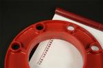 BS Standard Flange Pipe Fittings Black Painting Anti Rust Oil