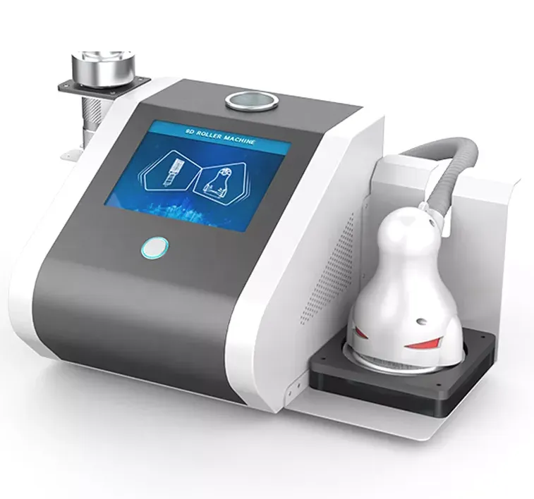 2 In 1 Vacuum Roller Massage Machine Cavitation Buttock Lifting Body Sculpting Electric Cupping Massager Vacuum Suction Cup