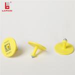 Small Passive Livestock Goat ID Tags , RFID Sheep Tags 860-960MHz Non Toxic