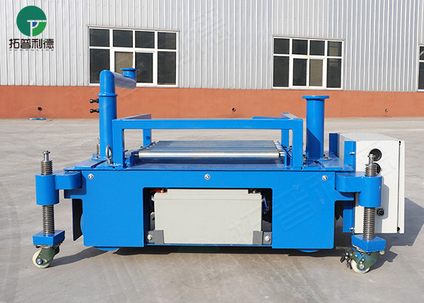 China Rubber Wheel Roller Battery Transfer Carriage factory