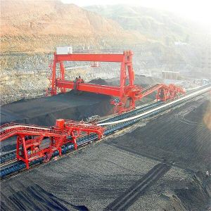 Bucket Wheel Stacker And Reclaimer System For Longitudinal Stockyard