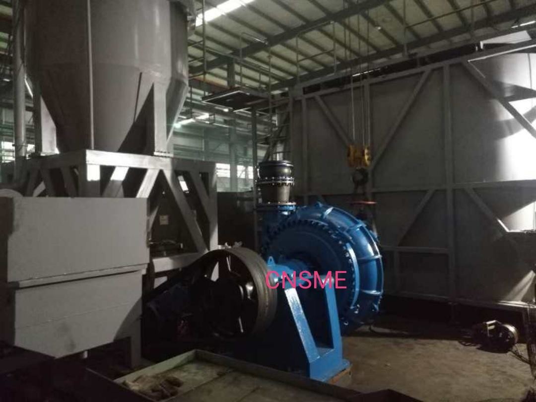 Horizontal Shaft Mining Cv Drive Centrifugal Sand and Gravel Pump Mining