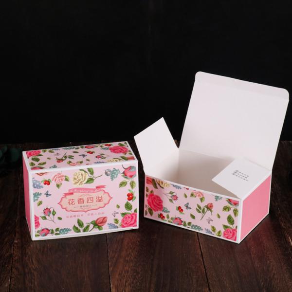 Snack Flower Tea Packaging Box Offset Printing With Customized Size