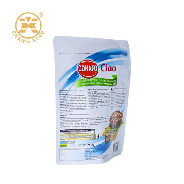 China High Temperature Microwavable Food Retort Standing Pouch Vacuum Aluminum factory