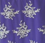 Ivory Embroidery Lace Fabric for Wedding Dress Hot Sale