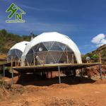Customized Size Cheap Outdoor Desert Geodesic Camping Dome Tent