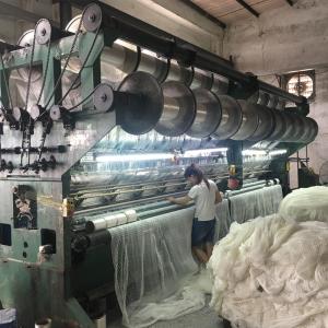 China Manual Operation Fishing Net Making Machine with ONE YEAR Warranty and 7500 KG Weight for High Production factory