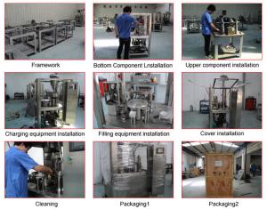 China Fully Automaitc Muti- functional Capsule Filling Machine Powder Pellet Capsule Filler factory