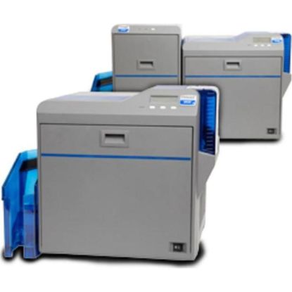SR300 Retransfer Smart Business ID Card Printer Double Sided High Definition High Security