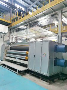 China Nonwoven Fabric Embossing Calendering Machine Alloy Steel material 2920mm factory