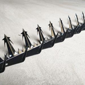 China Iron Wire Home Security Fence Spikes For Walls Anti Climb factory