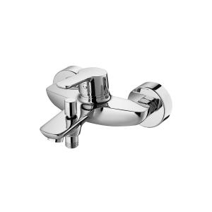 China Single Lever Mixer Tap High-quality Brass Body Chrome-plated 1/2 Inch Shower Outlet factory