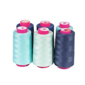 China Polyester Cotton Thread Durable 20/2 20/3 40/2 Spun Yarn for Women's Clothing Sewing factory