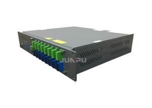 China 16 Ports 1550nm Catv Edfa Fiber Optic Amplifier Wdm 24dbm For Gpon Project factory