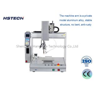 4 Axis Solder Robot with Automatic Cleaning and Multi-Directional Soldering Head