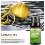 20ml Lemongrass 100% Pure Plant Essential Oil USDA OEM / ODM For Face Body Care