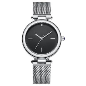 Encrusted Genuine Diamond Quartz Watch Wearproof Corrosionproof