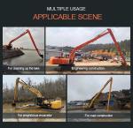 Custom Long Reach Excavator Reach, OEM ODM 8-30 Meters Extended Boom Arm for CAT