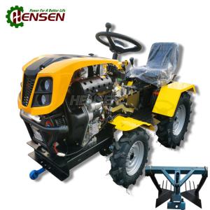 China Multipurpose Mini Tractor Four Wheel Drive Tractor With Big Potato Digger factory