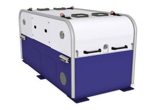 China Rust Cleaning Machine Wire Descaling Machine / Wire Pre - Treatment Grinding Descaler factory