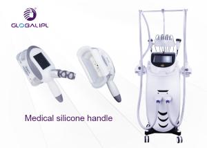 China 4 Handles Cavitation 50W/Cm2 100mw Cryolipolysis Machine factory