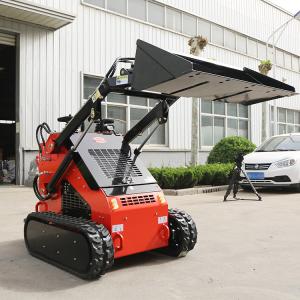 China LH380S Mini Skid Steer Loader Crawler Multipurpose 17MPa Skid Steer Mini Loader factory