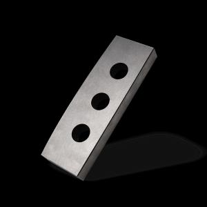 China Rectangular Metal Chopping Knives 30 Degree Cutting Edge Angle factory