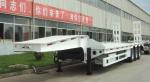 brand new china lowbed Semi-trailer 13m 16m with 4-axles excavator trailer.