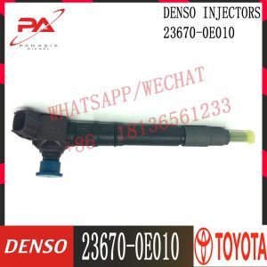 23670-0E010 Diesel Engine Fuel Injector 295700-0550 For HIACE HILUX FORTUNER 2.7