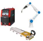 3kg Payload 590mm Reach Welding Industrial Robots CNGBS-G03 with Megmeet Welding