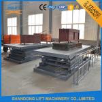 3T 4.6M CE Stationary Hydraulic Scissor Lift , Warehouse Cargo Lift