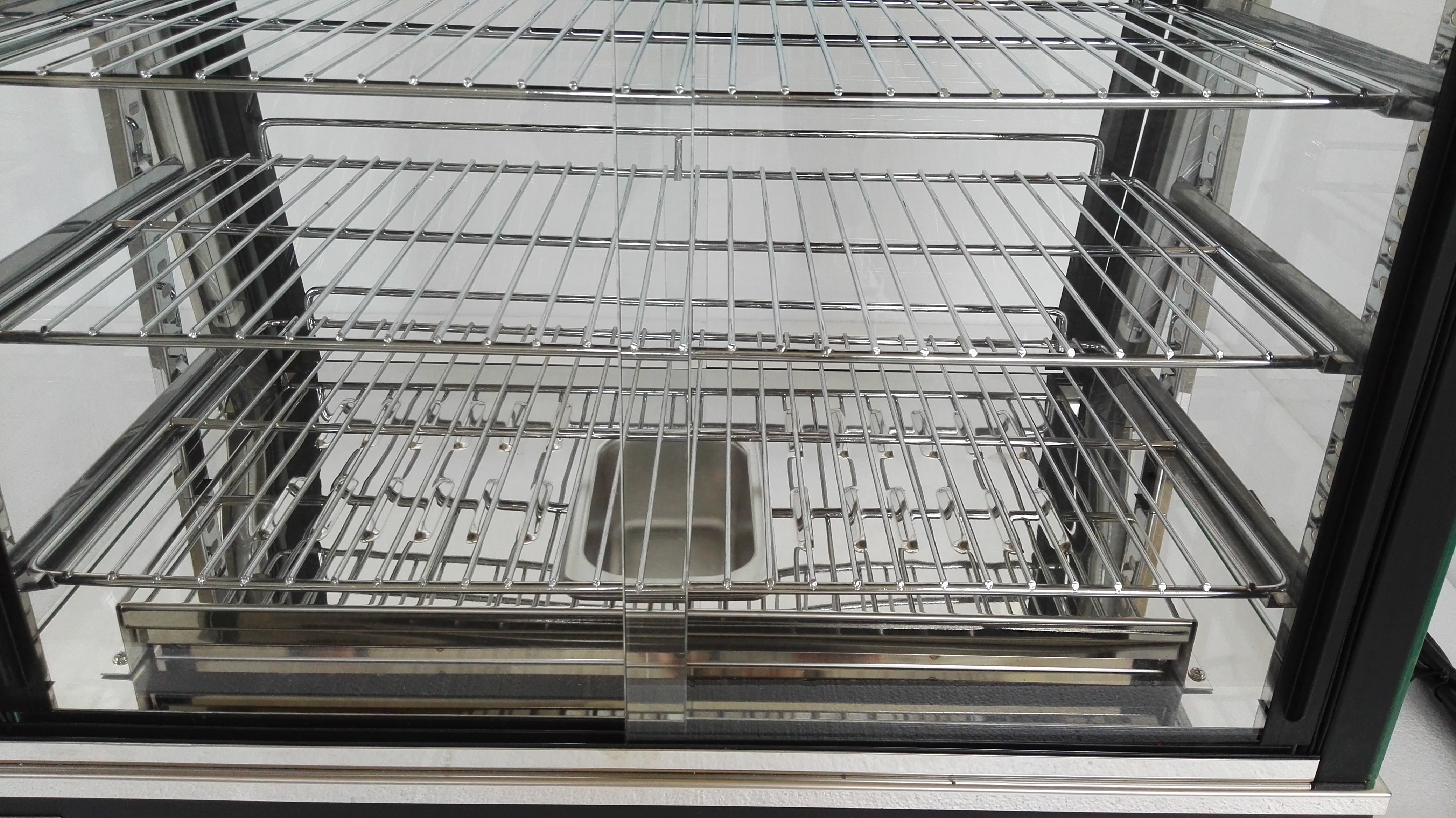 Electric Glass Door Food Warmer Holding Cabinet