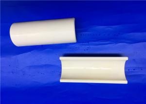 China Thermal Shock Resistant Alumina Ceramic Half Tube For Furnace Smooth Surface factory