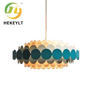China D40cm Iron Material LED Chandelier For Bedroom Living Room With Modern Style factory