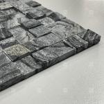 Marble Stone Look Mosaic Tiles Matte Surface Decorate Bathroom Kitchen