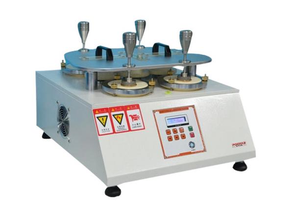 China SGS ASTMD4966 Abrasion Testing Machine For Fabric factory