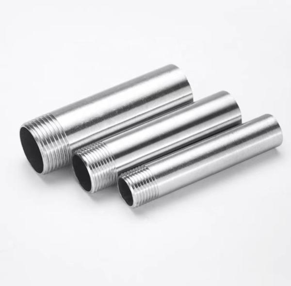 Equal 304 Stainless Steel Pipe Fitting Weld Nipple Coupling Connector for Water