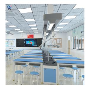 China Alkali Resistant Physics Laboratory Furniture , Square Lab Bench Furniture factory