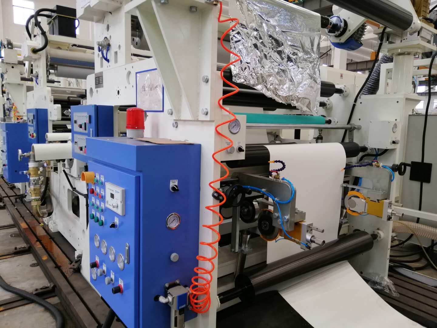 Siemens Motor Single Side 1400mm PET Film Laminating Machine